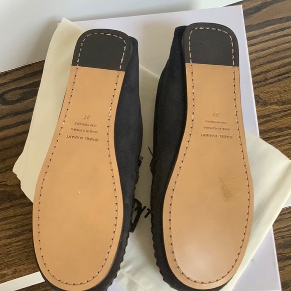 ISABEL MARANT Foggia embellished suede moccasins - Picture 7 of 7